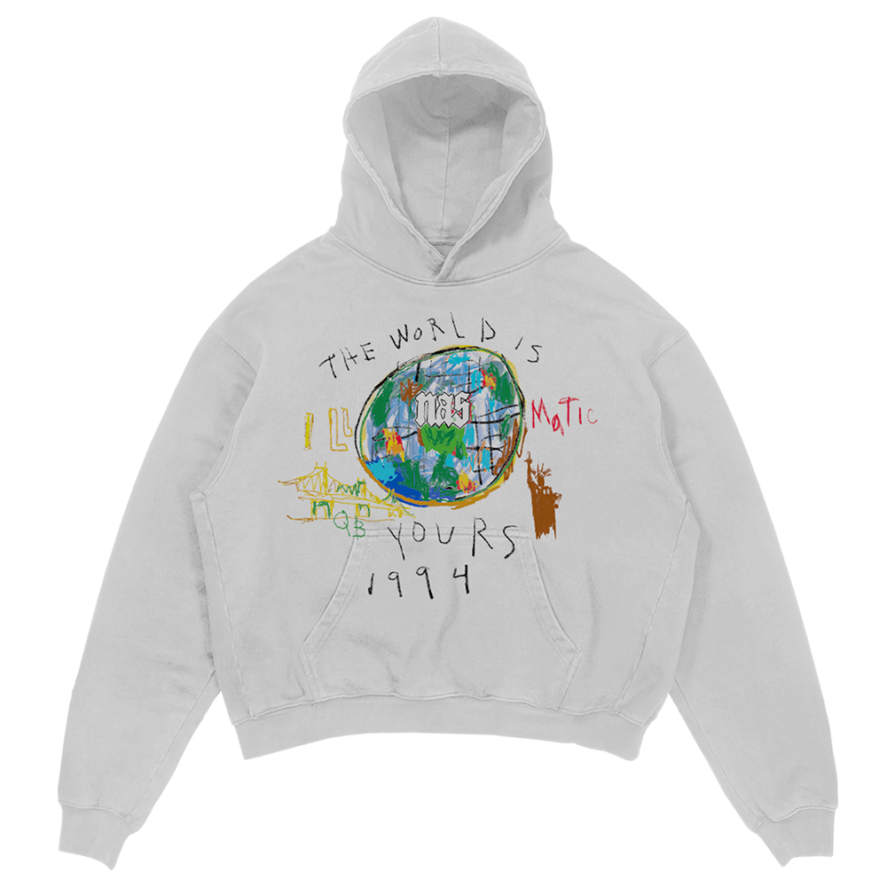 30 Years Of Illmatic Cement Hoodie