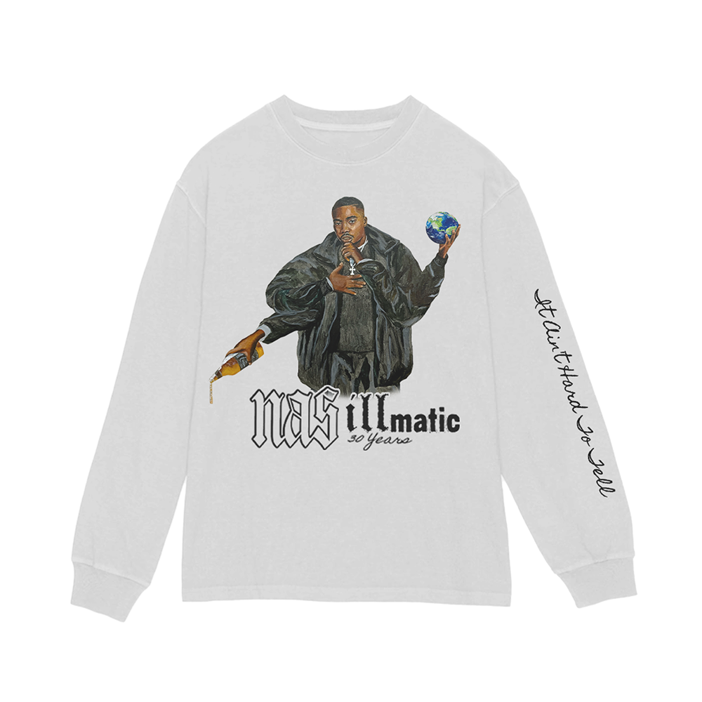 30 Years Of Illmatic Off White Long Sleeve Nas Official Store