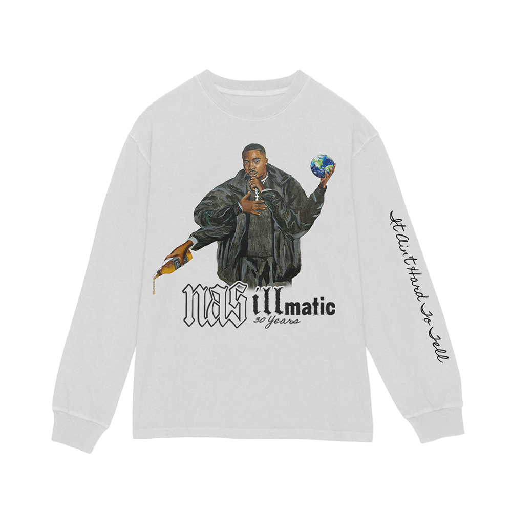 30 Years Of Illmatic Off-White Long Sleeve Front