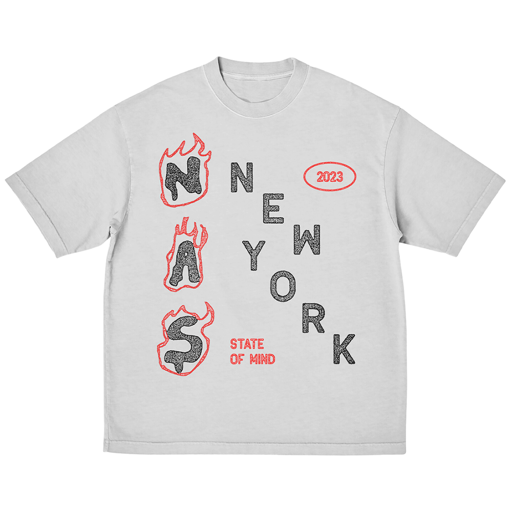 ミュージシャン NAS nysom tour 23 TEE NYSOM Tour '23 Cement T-Shirt - Nas | Official Store