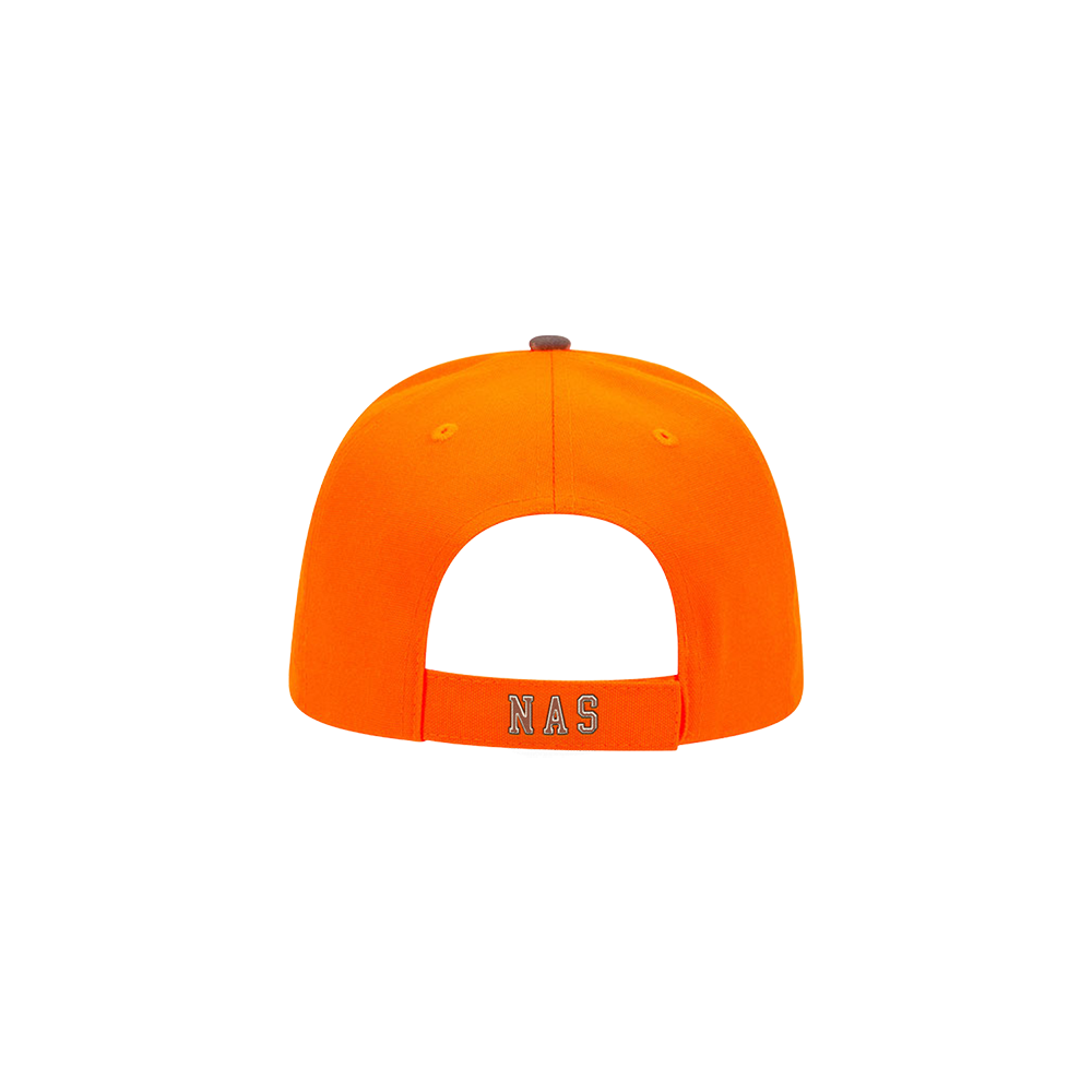 New York Orange Camo Hat Back