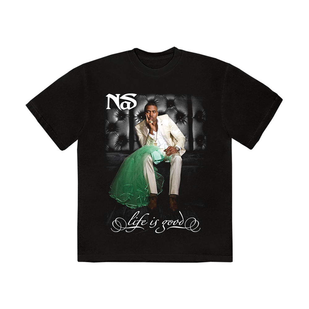 10th Anniversary of Life is Good T-Shirt II - Nas | Official Store 10th Anniversary of Life is Good T-Shirt II - Nas | Official Store