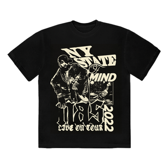 Black 2022 NY State of Mind Tour T-Shirt Front