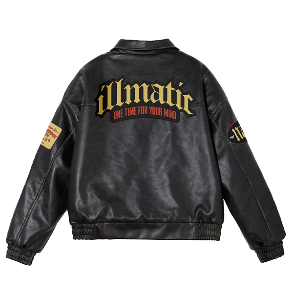 30 Years Of Illmatic Leather Jacket – Nas | Official Store