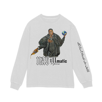 30 Years Of Illmatic Off-White Long Sleeve Front