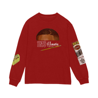 30 Years Of Illmatic Red Long Sleeve Front