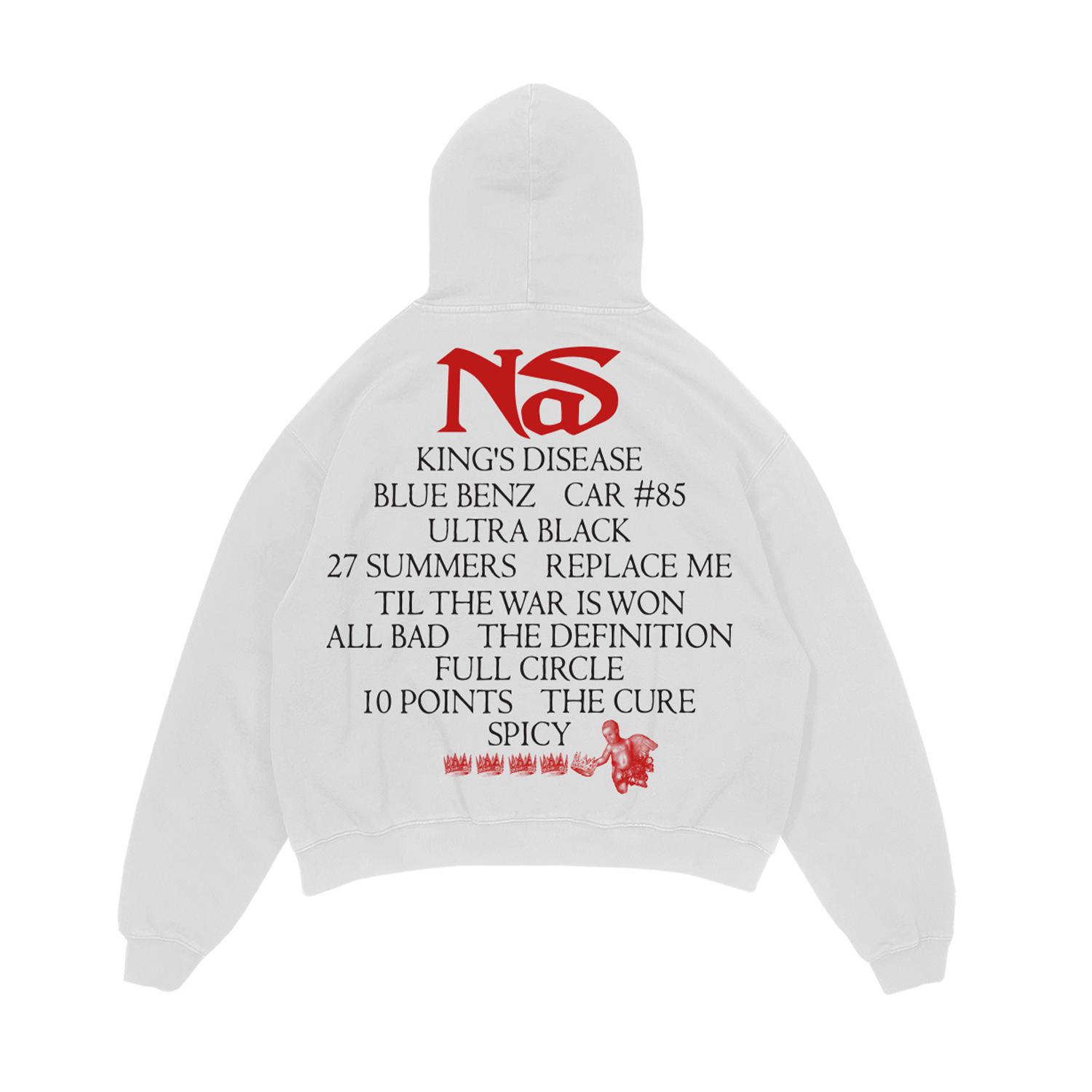 King's Disease Anniversary Hoodie back