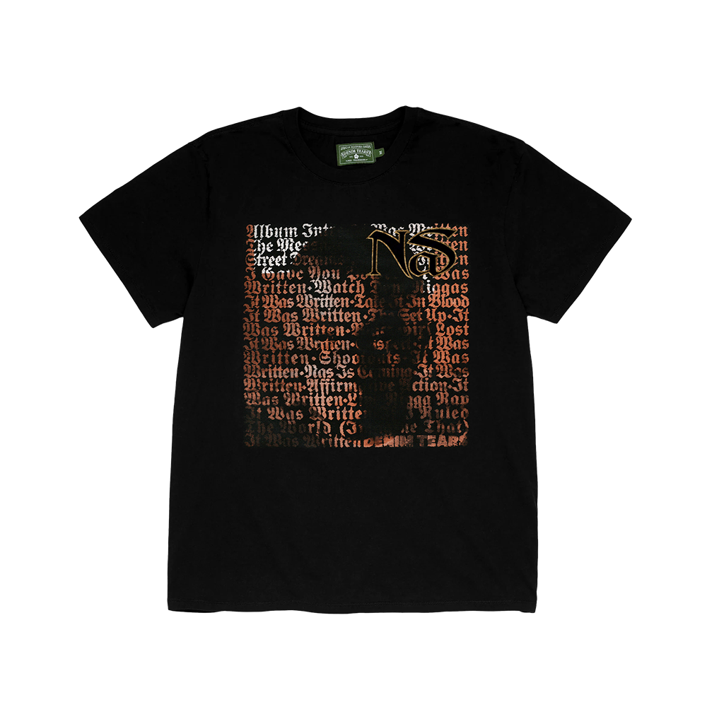 It Was Written Denim Tears 30th Tee Front