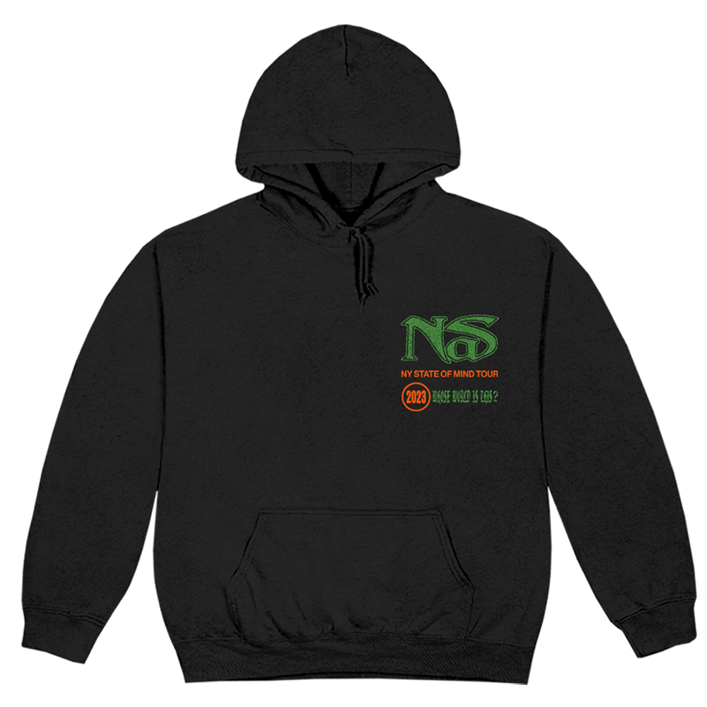 NYSOM Tour '23 Black Hoodie Front