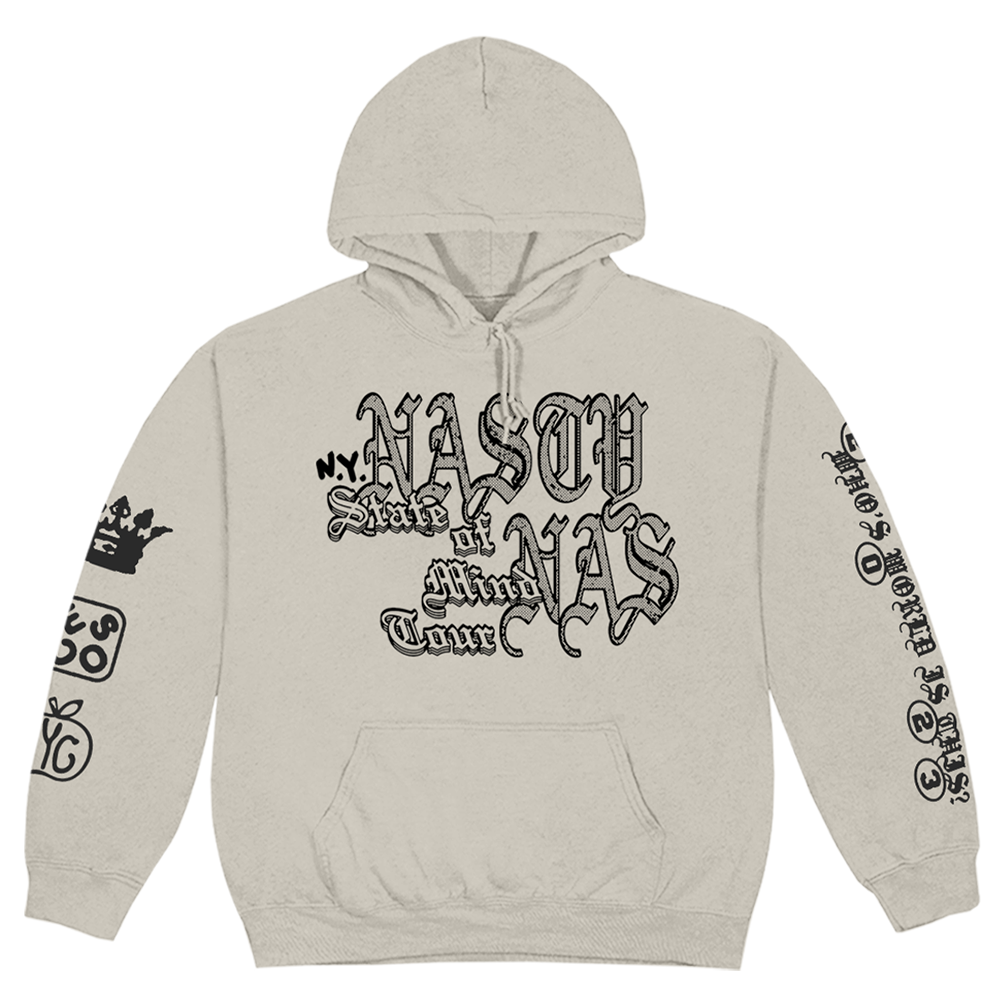 NYSOM Tour '23 Sand Hoodie Front