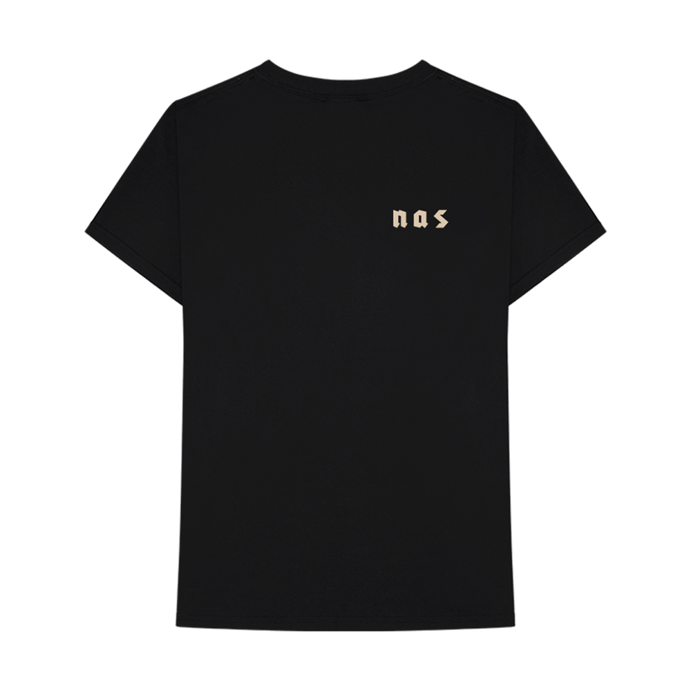 NASIR BLACK T-SHIRT