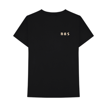 Nasir Black T-Shirt Front