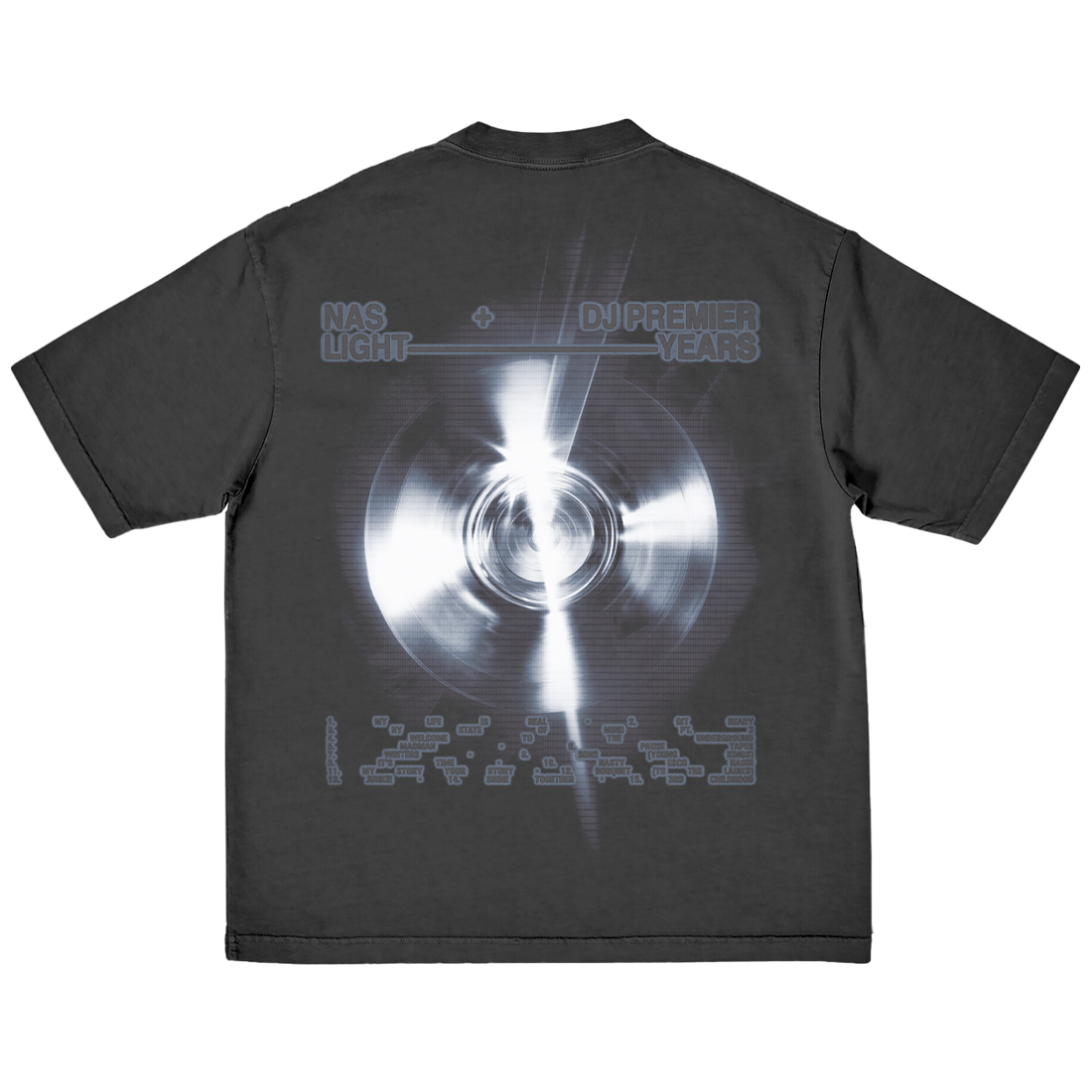 Nas Light Years Tee Back