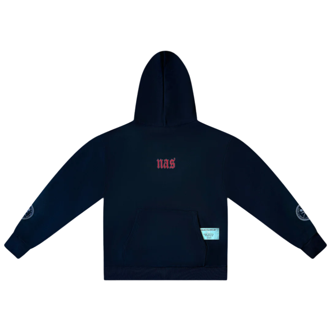 OBJECTS ARE BY X NAS Hoodie - Front