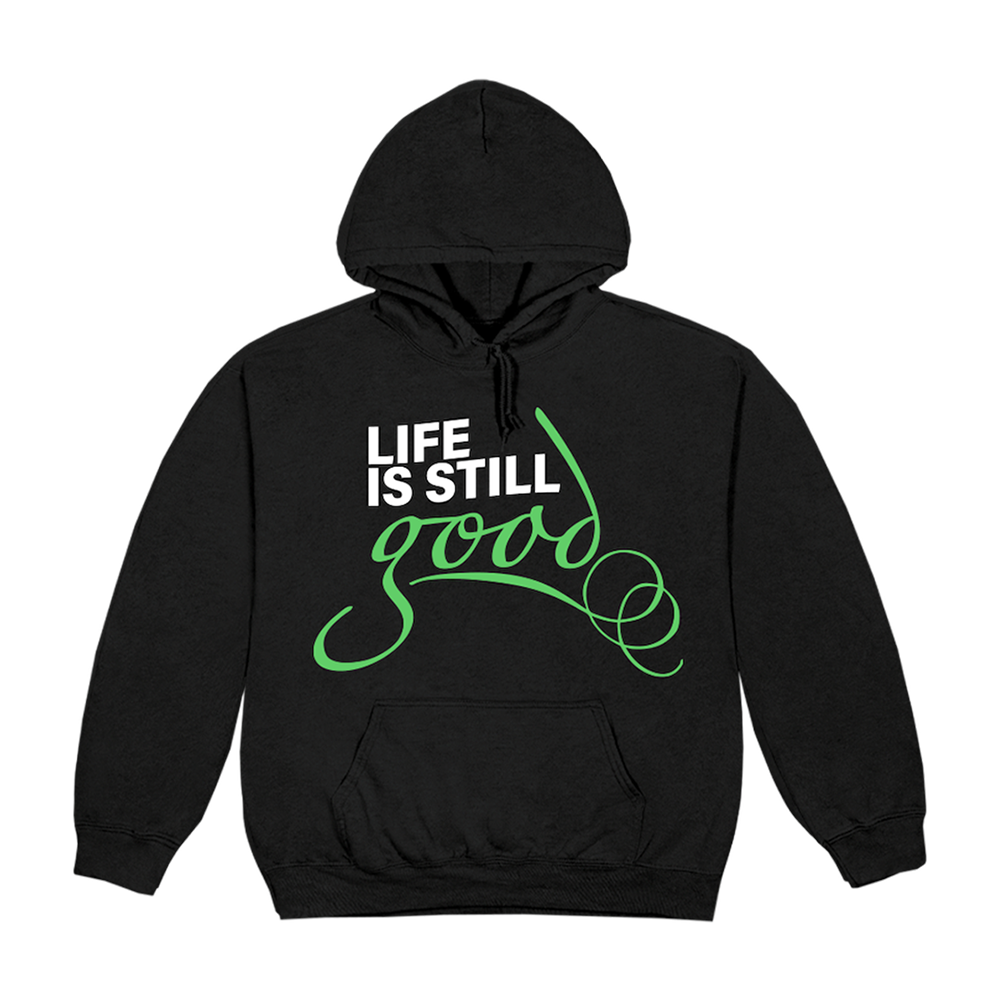 10th Anniversary of Life is Good Hoodie Front