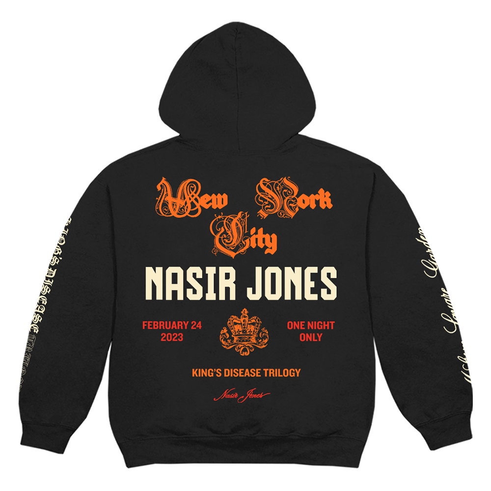 NAS ONE-NIGHT-ONLY HOODIE I Back